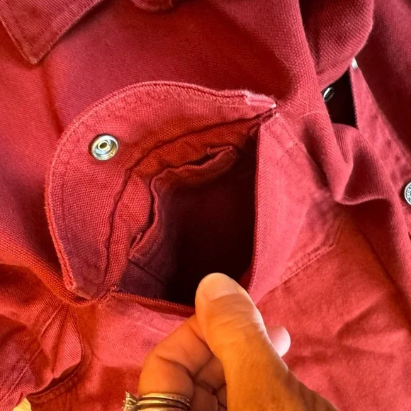 Duluth Trading Co 4XL fleece lined, heavy duty Fire Hose Shirt Jac! - Picture 15 of 15